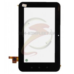 Тачскрин (сенсорный экран, сенсор) для китайского планшета 7, 12 pin, с маркировкой TOPSUN_C0021_A1, TOPSUN-C0021-A1, для Assistant AP-703BT, GEMEI G2, размер 195*118 мм, черный