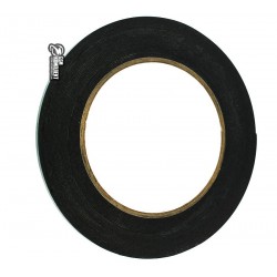 Двухсторонний скотч на вспененной основе, ширина 4мм, длина 10м, толщина 0.5 мм, черный