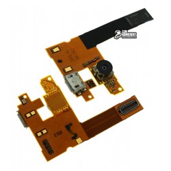 Шлейф для Nokia 6500c, оригинал, динамика, коннектора зарядки, с камерой, с компонентами, (0269839) Шлейф для Nokia 6500c, оригинал, динамика, коннектора зарядки, с камерой, с компонентами, (0269839)