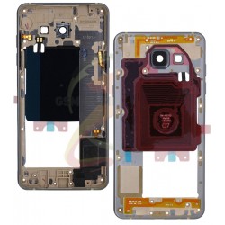 Середня частина корпусу для Samsung A510F Galaxy A5 (2016), A510M Galaxy A5 (2016), A510Y Galaxy A5 (2016), чорна
