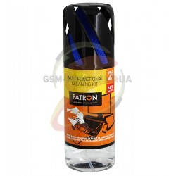Набор для чистки экранов 2 в 1 PATRON #F4-017 (спрей 150мл, микрофибра)