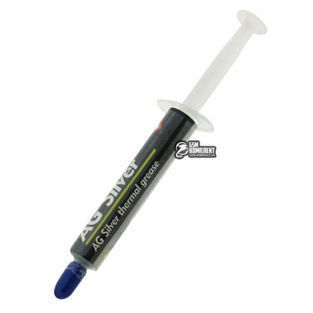 Термопаста AG Silver TermoPasty 3.8W/mK AGT-107 Термопаста AG Silver TermoPasty 3.8W/mK AGT-107