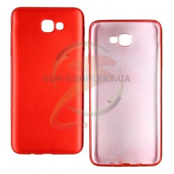 Чехол защитный для Samsung G570F Galaxy J5 Prime, силиконовый, матовый, красный