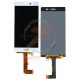 Дисплей для Huawei Ascend P7, білий, з сенсорним екраном (дисплейний модуль)