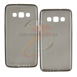 Силиконовый чехол для Samsung A300F Galaxy A3, A300FU Galaxy A3, A300G Galaxy A3, A300H Galaxy A3, серый, прозрачный Силиконовый чехол для Samsung A300F Galaxy A3, A300FU Galaxy A3, A300G Galaxy A3, A300H Galaxy A3, серый, прозрачный