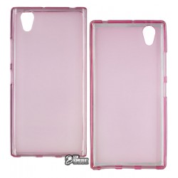 Чехол защитный для Lenovo P70, силиконовый, розовый