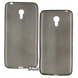 Чехол защитный для Meizu M2 Note, силиконовый, черный