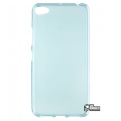 Чехол защитный для Lenovo S60, силиконовый, голубой