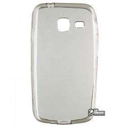 Чехол защитный для Samsung J1 mini Galaxy J105, силиконовый, прозрачный, черный