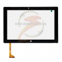 Tачскрін (сенсорний екран, сенсор) для китайського планшета 10.1 , 52 pin, з маркуванням FPCA-10A02-V03, для PIPO W1S, розмір 254 * 169 мм, чорний