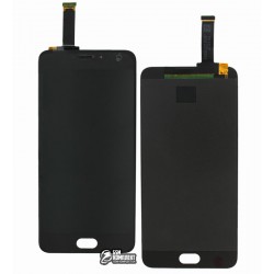 Дисплей для Meizu MX6, черный, с сенсорным экраном, original (PRC)
