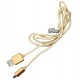 Кабель TOTO TKG-05 Metal Braided USB cable microUSB 1m