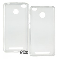 Чехол для Xiaomi Redmi 3s, Xiaomi 3 Pro, силиконовый, прозрачный