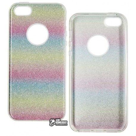 Чехол-накладка TOTO Rose series iPhone 5/5s/SE Rainbow