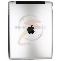 Задняя крышка для планшета iPad 2, серебристая, (версия 3G) Задняя крышка для планшета iPad 2, серебристая, (версия 3G)