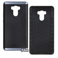 Чехол Ipaky для Xiaomi RedMi 4, силиконовый, пластиковая рамка, серебро Чехол Ipaky для Xiaomi RedMi 4, силиконовый, пластиковая рамка, серебро