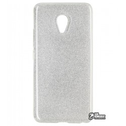 Чехол-накладка TOTO Rose series 2 Meizu M5 Silver