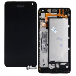 Дисплей для Nokia 650 Lumia Dual Sim, черный, с рамкой, с сенсорным экраном (дисплейный модуль) Дисплей для Nokia 650 Lumia Dual Sim, черный, с рамкой, с сенсорным экраном (дисплейный модуль)