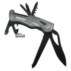 Мультитул SIGMA 4375521, 109 мм, 13 в 1 , чехол в комплекте