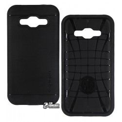 Чехол для Samsung J200 Galaxy J2, SGP Neo Hybrid, черный Чехол для Samsung J200 Galaxy J2, SGP Neo Hybrid, черный