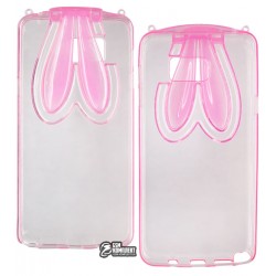 Чехол для Samsung N920 Galaxy Note 5, кроличьи уши держатель, mix color