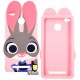 Чехол защитный 3D Кролик для Xiaomi RedMi 3s \ Pink