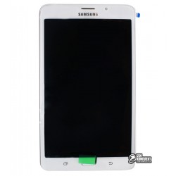 Дисплей для планшета Samsung T285 Galaxy Tab A 7.0 LTE, білий, з сенсорним екраном, з рамкою, оригінал, # GH97-18756B Дисплей для планшета Samsung T285 Galaxy Tab A 7.0 LTE, білий, з сенсорним екраном, з рамкою, оригінал, # GH97-18756B