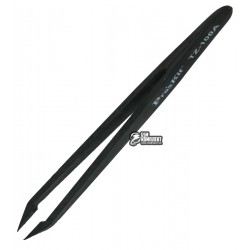 Пінцет монтажний ProsKit TZ-100A, прямий, карбоновий, 115 мм