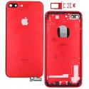 Корпус для iPhone 7 Plus, червоний колір