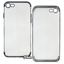 Чехол защитный OuCase Beauty plating TPU Case для iPhone 8 / 7 черный, силиконовый