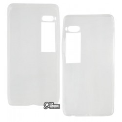 Чехол защитный для Meizu Pro 7 Plus силиконовый, прозрачный