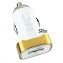 Автомобільний зарядний пристрій Ldnio DL-DC219 c Micro USB 5V / 2.1A, білий колір