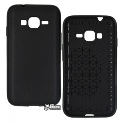 Чохол для Samsung J106 Galaxy J1 mini prime (2016) силіконовий, карбон