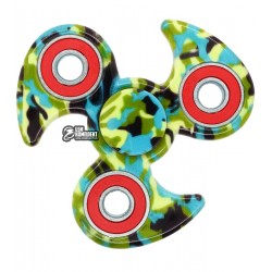 Спиннер вертушки непоседы камуфляж бирюза