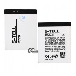Аккумулятор (акб) для S-Tell P770, (Li-ion 3.7V 3500mAh) Аккумулятор (акб) для S-Tell P770, (Li-ion 3.7V 3500mAh)