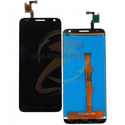 Дисплей для Alcatel One Touch 6036 Idol 2 Mini S, черный, с сенсорным экраном (дисплейный модуль)
