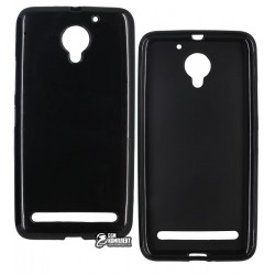 Чехол защитный для Lenovo Vibe C2 (K10a40), силиконовый, черный