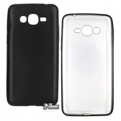 Чехол защитный для Samsung G532F Galaxy J2 Prime, силиконовый, матовый, черный