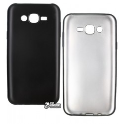 Чехол защитный для Samsung J700 Galaxy J7, J700F/DS, J700H/DS, J700M/DS, силиконовый, матовый черный