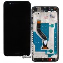 Дисплей для Huawei P10 Lite, чорний, з тачскріном, з рамкою, Original PRC, WAS-L21 / WAS-LX1 / WAS-LX1A