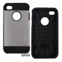 Чохол протиударний SGP Slim Armor для iPhone 4, 4s, силікон + пластик