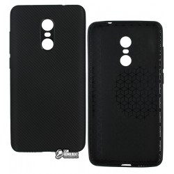 Чехол для Xiaomi Redmi Note 4X силиконовый, карбон