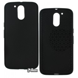 Чохол для Motorola XT1622 Moto G4, XT1625 Moto G4 LTE, XT1642 Moto G4 Plus, силіконовий, карбон Чохол для Motorola XT1622 Moto G4, XT1625 Moto G4 LTE, XT1642 Moto G4 Plus, силіконовий, карбон