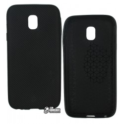 Чохол для Samsung J330 Galaxy J3 (2017) силіконовий, карбон