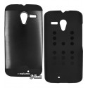 Чехол для Motorola XT1562 Moto X Play, XT1563 Moto X Play, Motomo Shockproof, силикон + пластик, черный
