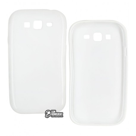 Чехол ультратонкий для Samsung I9060 Galaxy Grand Neo, I9060i, I9062, I9063, силиконовый, белый