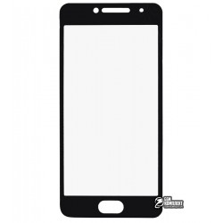 Закаленное защитное стекло для Meizu M3/M3S, 3D, 0,26 mm 9H, пластиковая рамка, черное