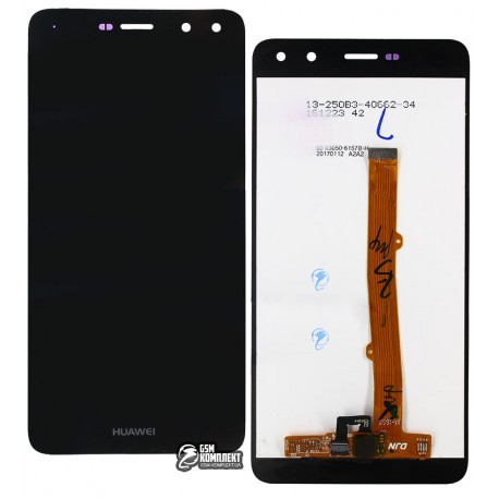 Дисплей для Huawei Y5 (2017), Y5 III, черный, с сенсорным экраном, original (PRC)