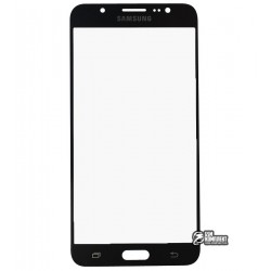 Стекло корпуса для Samsung J710F Galaxy J7 (2016), J710FN Galaxy J7 (2016), J710H Galaxy J7 (2016), J710M Galaxy J7 (2016), черн