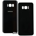 Задня панель корпусу для Samsung G950F Galaxy S8, чорний колір, оригінал (PRC), midnight black